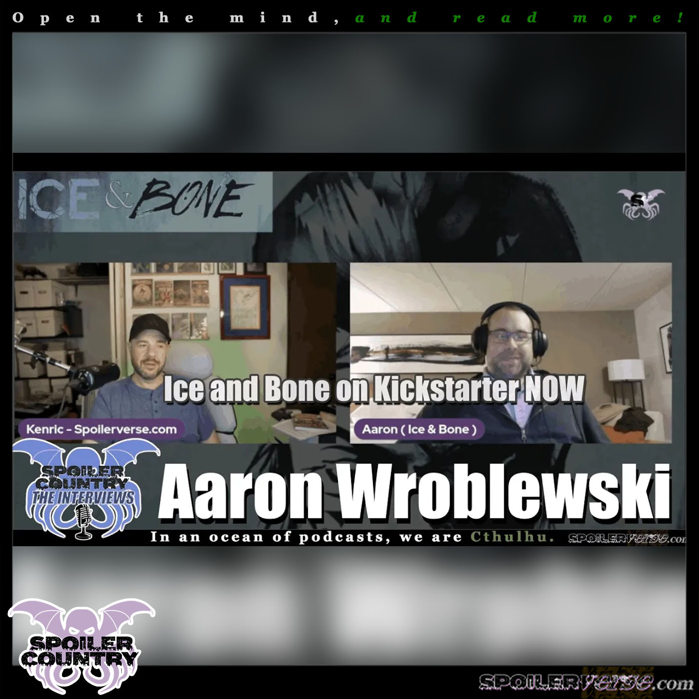 Aaron Wroblewski talks Ice and Bone Comic